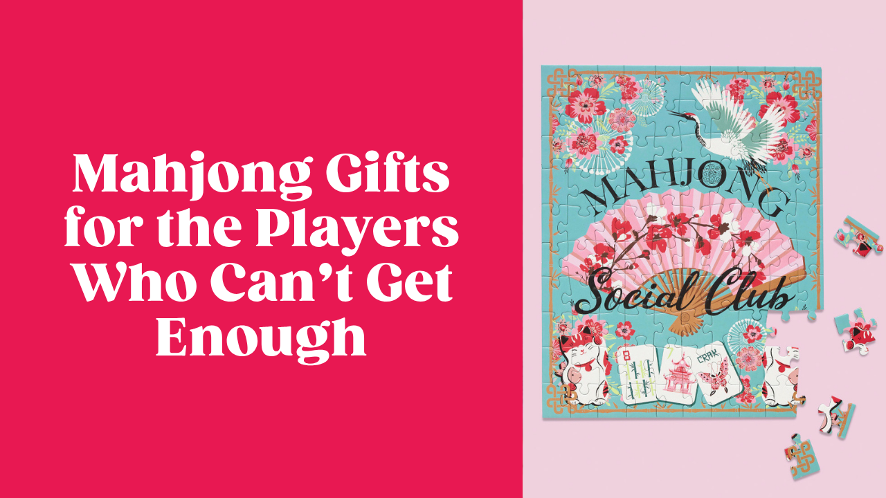 Mahjong Is Having a Moment: Gifts for the Players Who Can’t Get Enough, mahjong lovers, mahjong gifts, mahjong kitchen towels, mahjong puzzles