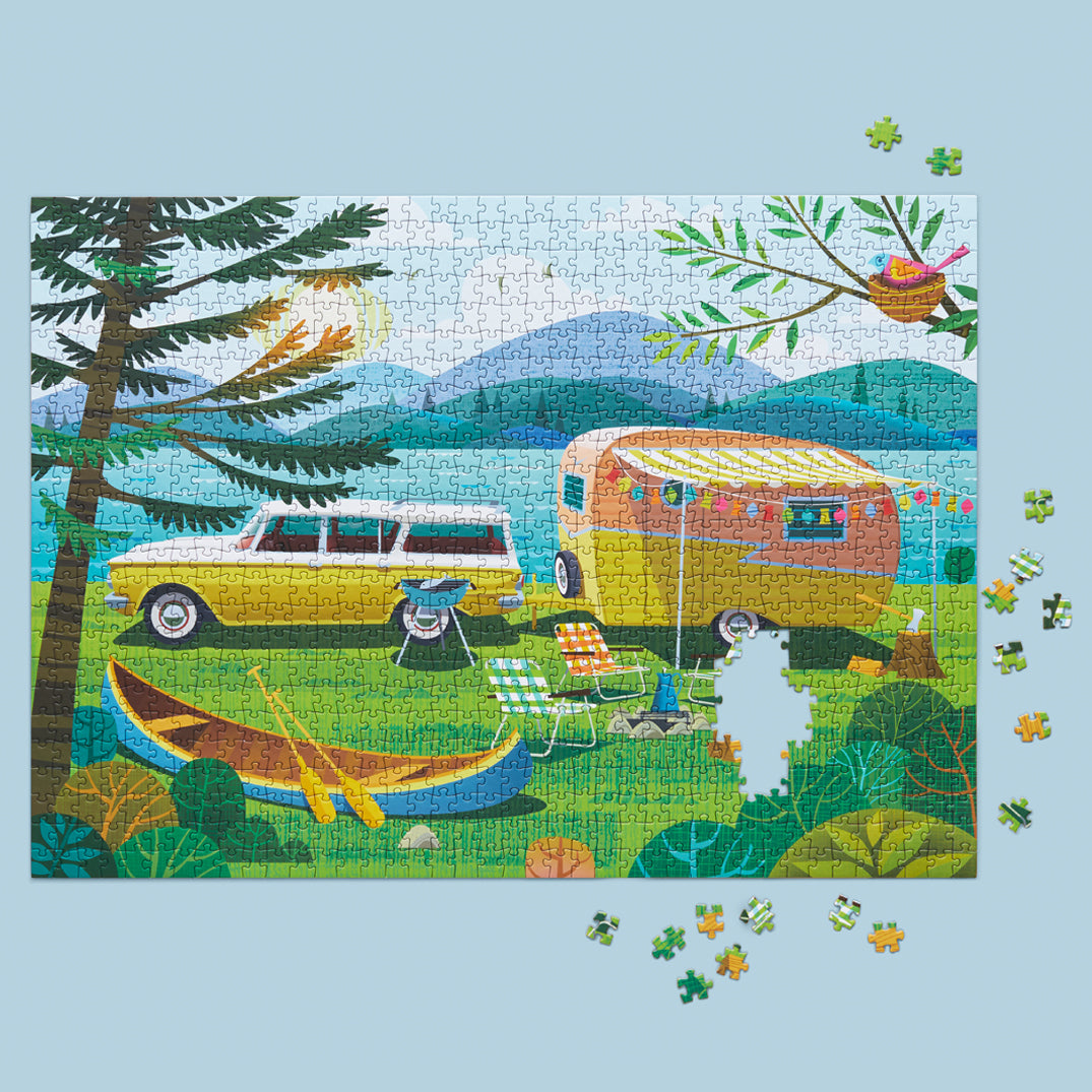 Vacation Camper Jigsaw Puzzle | WerkShoppe