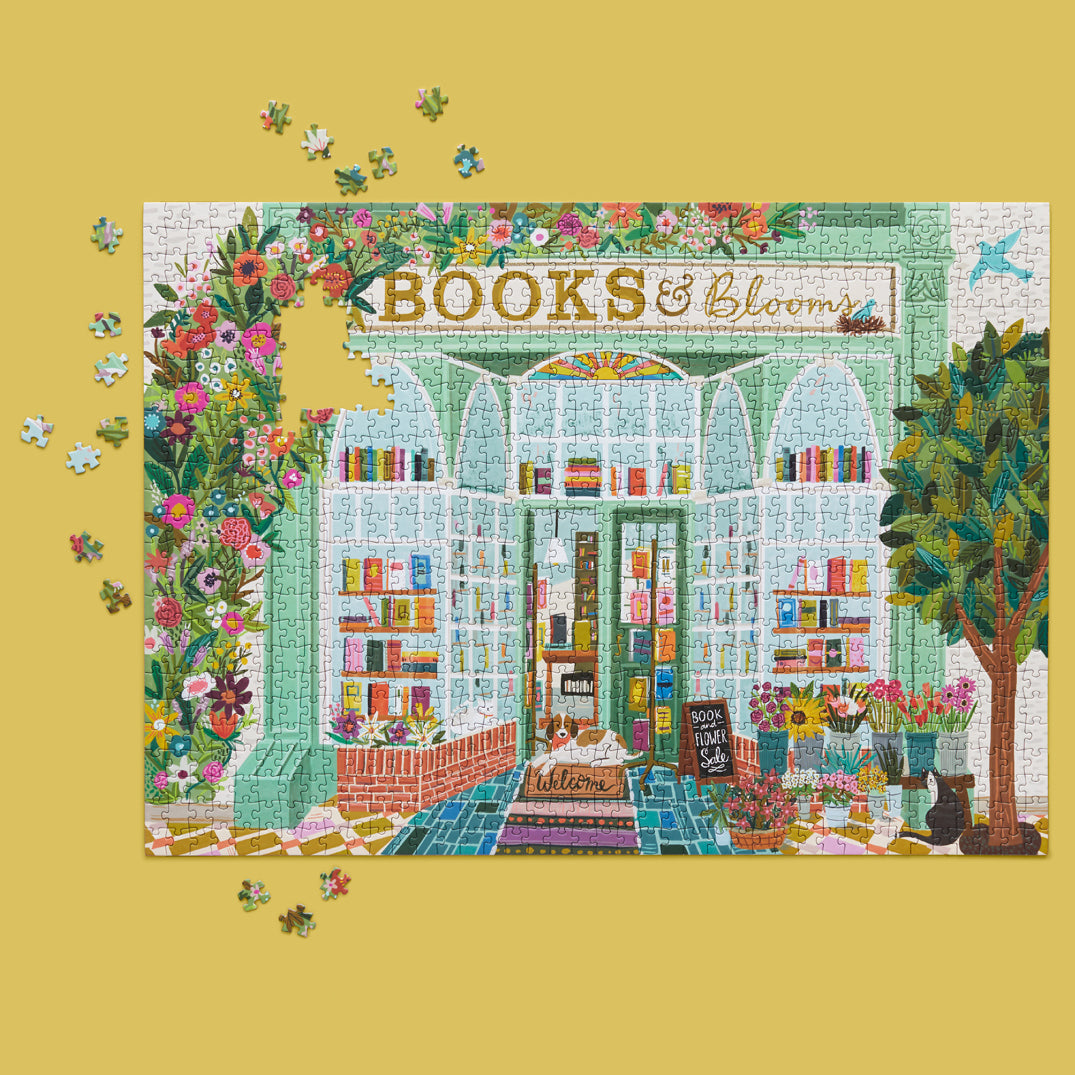 Advanced Jigsaw Puzzle for Adults | Bookstore Puzzle | WerkShoppe