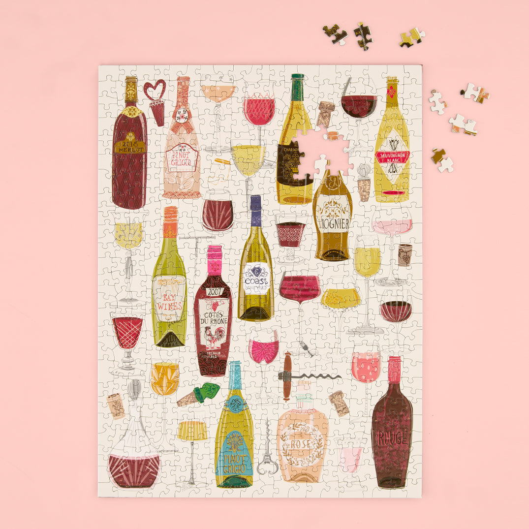 Wine Tasting 500 Piece Puzzle | WerkShoppe