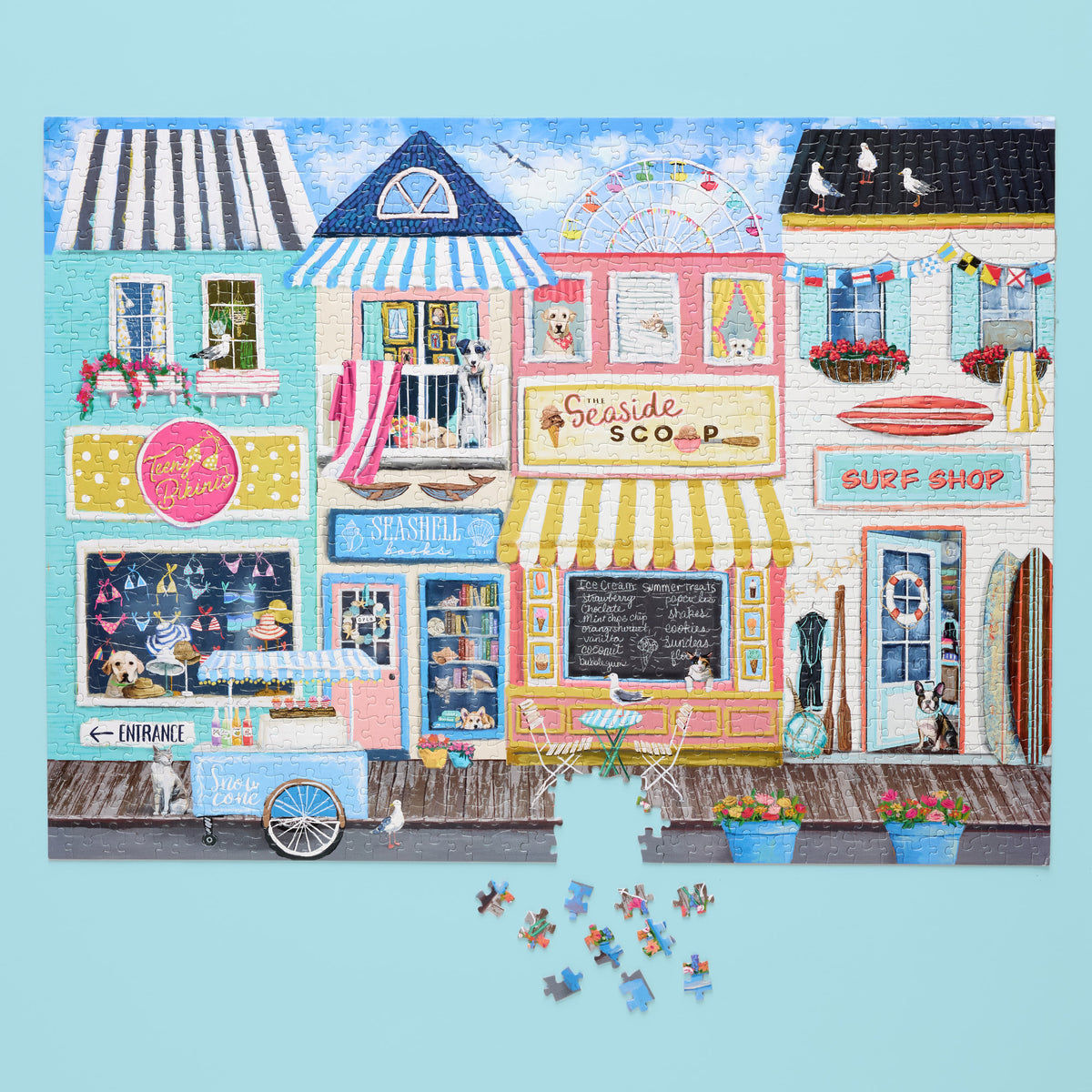 Beach Boardwalk 1000-Piece Jigsaw Puzzle | WerkShoppe