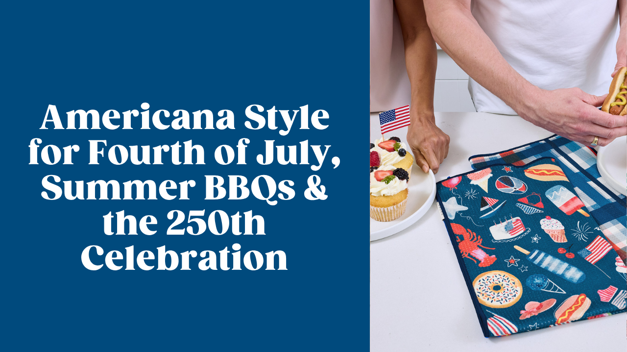 Americana Style for Fourth of July, Summer BBQs & the 250th Celebration, summer favorites collection from WerkShoppe