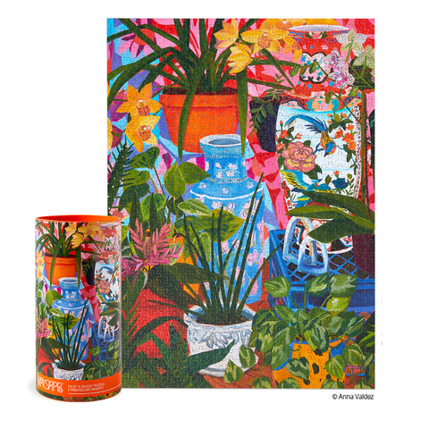 Tropical Vases 1000 Piece Puzzle