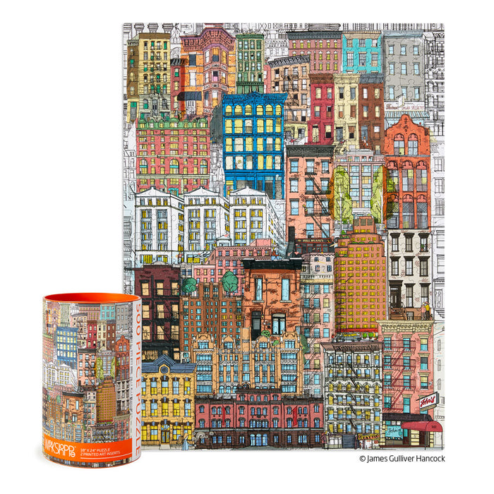 City Life 500 Piece Puzzle