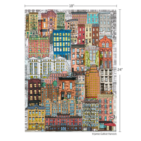 City Life 500 Piece Puzzle