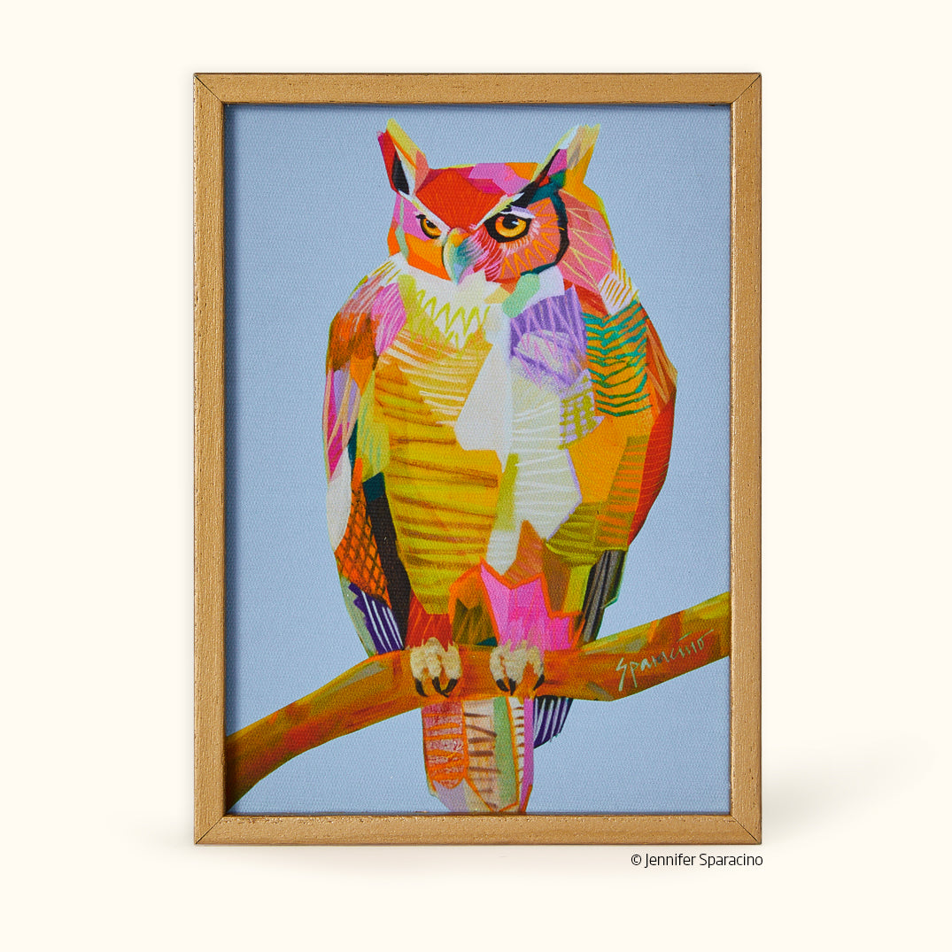 Owl | Framed Canvas Art