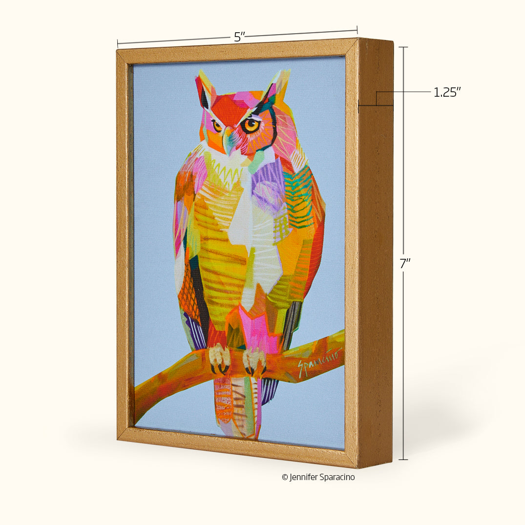 Owl | Framed Canvas Art