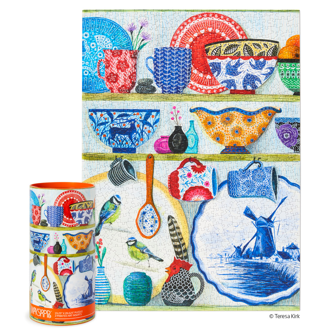 Werkshoppe Kitchen Dresser 1000pc Puzzle Werkshoppe Kitchen Dresser 1000pc Puzzle