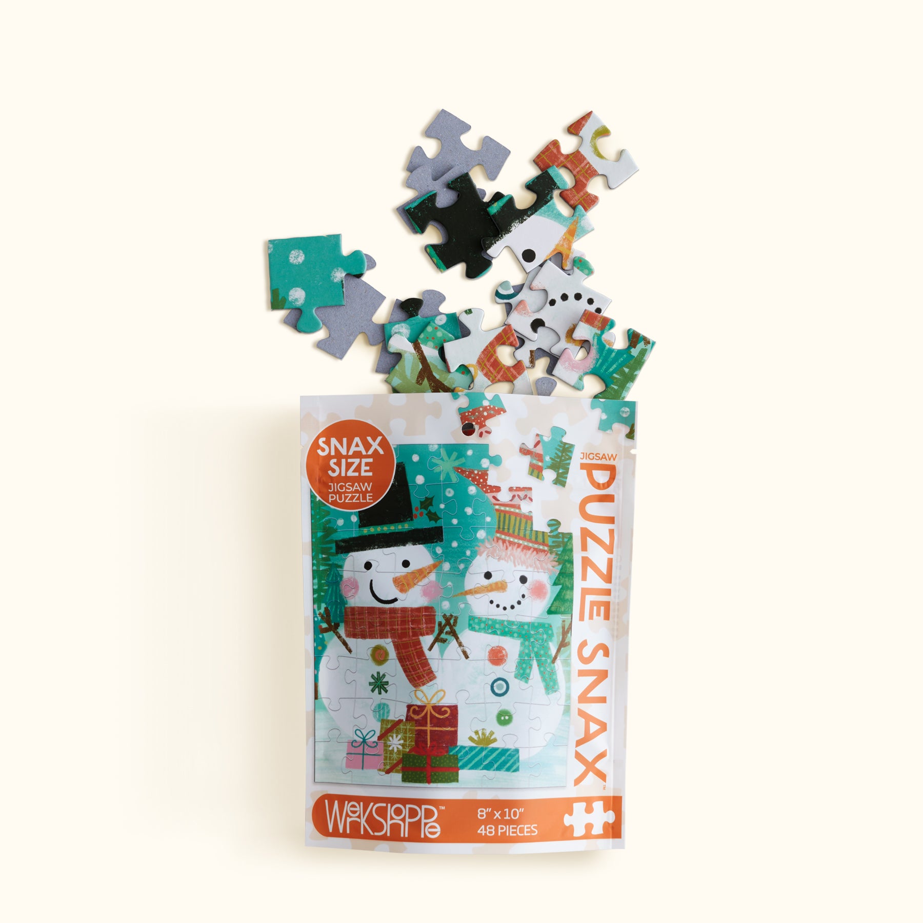 Gift Exchange | 48 Piece Holiday Puzzle Snax