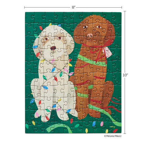 Holiday Helpers | 100 Piece Holiday Puzzle Snax