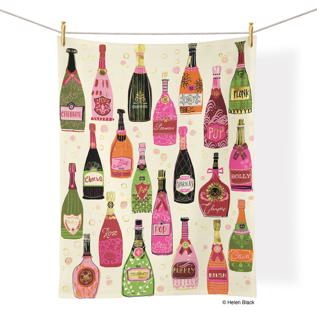 Werkshoppe Bubble Pop Fizz Tea Towel - Thumbnail 2