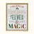Unicorns, Elves and Magic | Holiday Framed Canvas Art