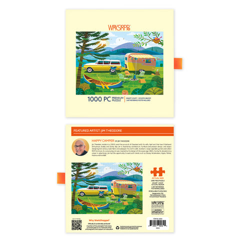 Happy Camper 1000 Piece Puzzle
