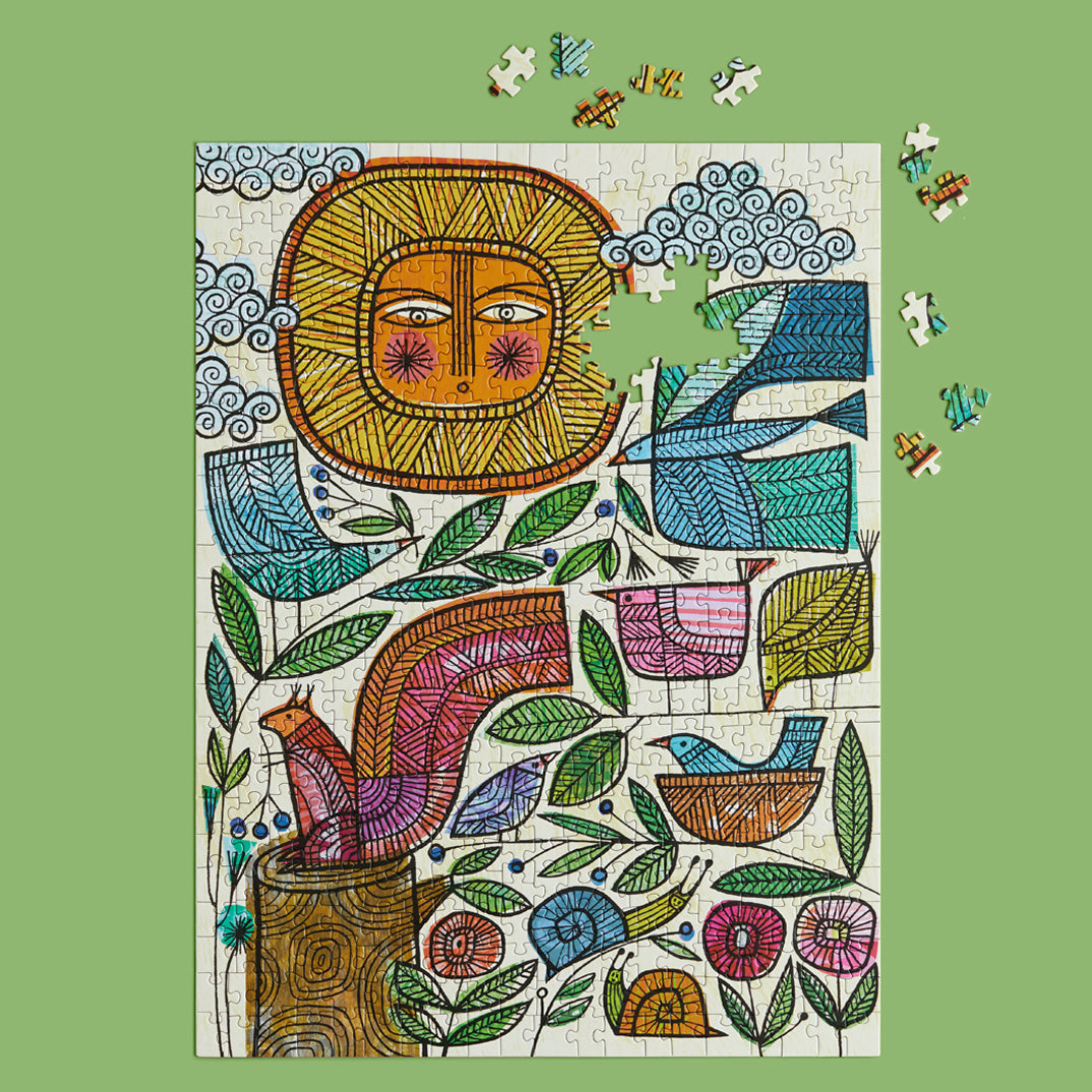 Peaceful Garden 500 Piece Puzzle