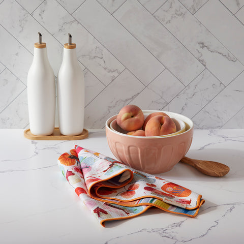 Art by Carolyn Gavin, Belize butterflies, eco-friendly microfiber towels, ultra-absorbent, quick drying
best kitchen towels, microfiber tea towels, artist designed kitchen towels,  colorful stripes