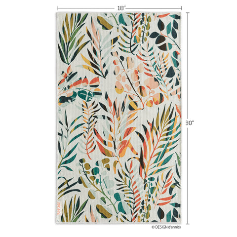 Art by Annick Schmidt-Reichardt, colorful leaves, reversible microfiber towels, artistic kitchen towels, kitchen towels
eco-friendly microfiber towels, ultra-absorbent, quick drying
