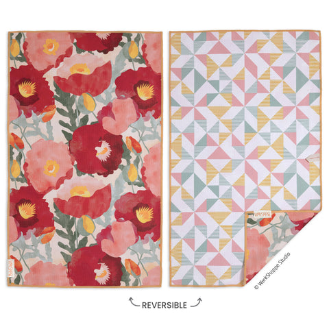 eco-friendly microfiber towels, ultra-absorbent, quick drying
best kitchen towels, microfiber tea towels, artist designed kitchen towels, poppies, florals