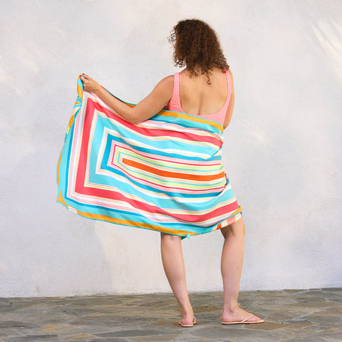 Paisley Pop Microfiber Go Big Towel