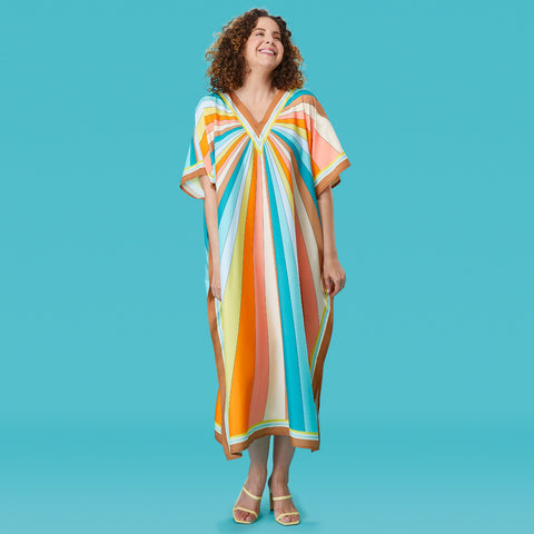 Sun Stripes Caftan