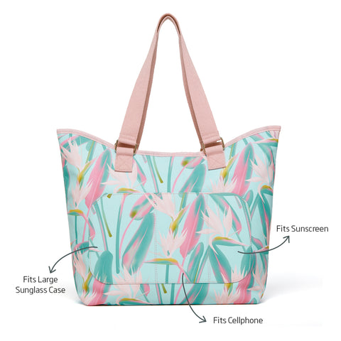 Birds Of Paradise Go Big Tote Bag