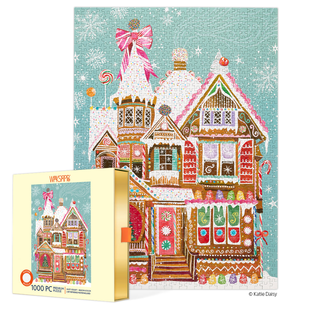 Gingerbread House Holiday Puzzle | WerkShoppe