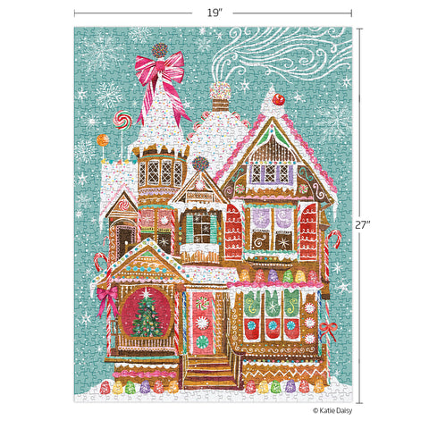 Gingerbread House 1000 Piece Puzzle