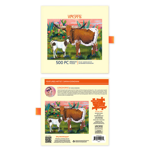 Longhorns 500 Piece Puzzle