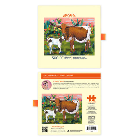 Longhorns 500 Piece Puzzle