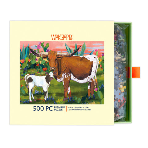 Longhorns 500 Piece Puzzle