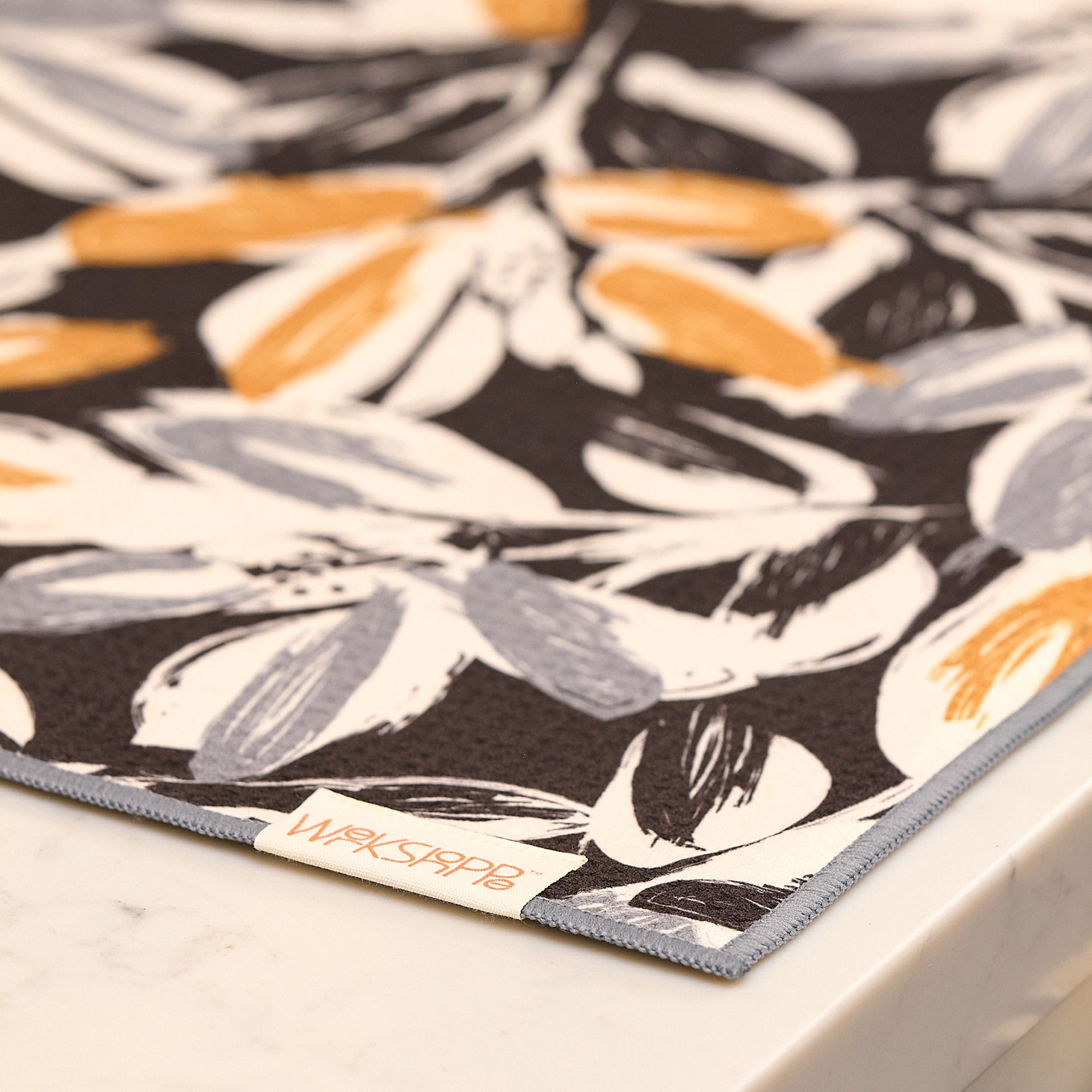 Leaf Tiles Microfiber Kitchen Towel