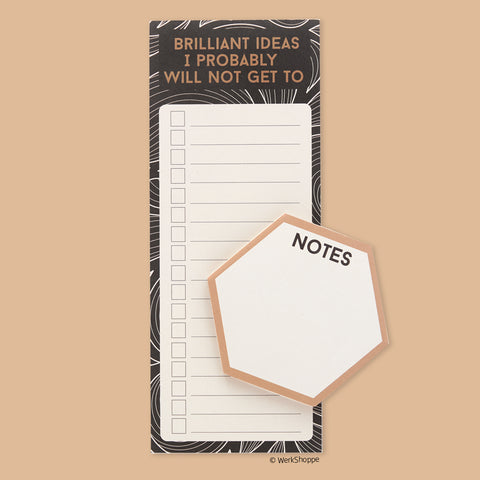 Leaf Tiles Magnetic Pad Set, kitchen notepads, magnetic notepads, magnetic grocery list pads,
 magnetic notepad for fridge, kitchen notepad set