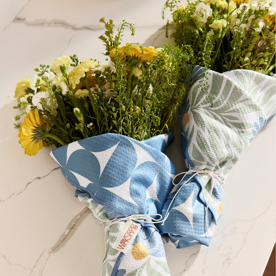 Blue Coneflower Microfiber Towel