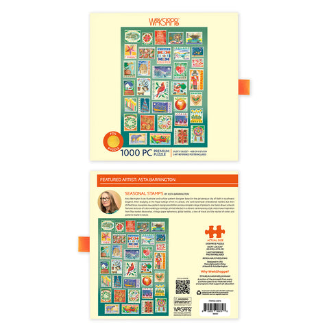 Seasonal Stamps 1000 Piece Puzzle
