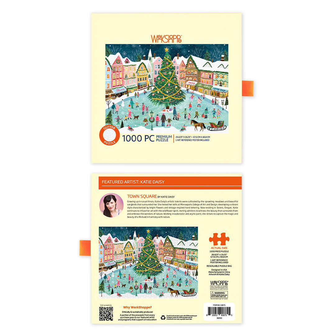 Town Square 1000 Piece Puzzle