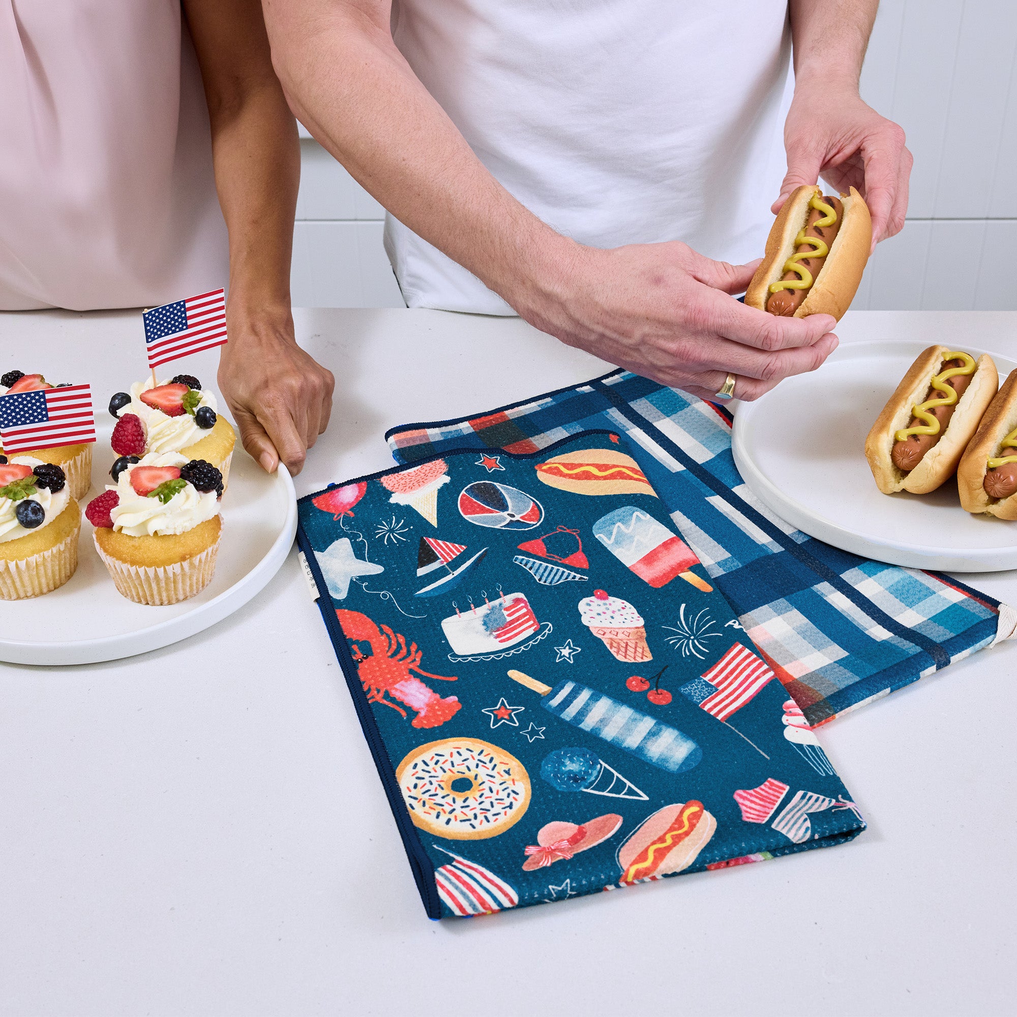 Summer Favorites Microfiber Kitchen Towel