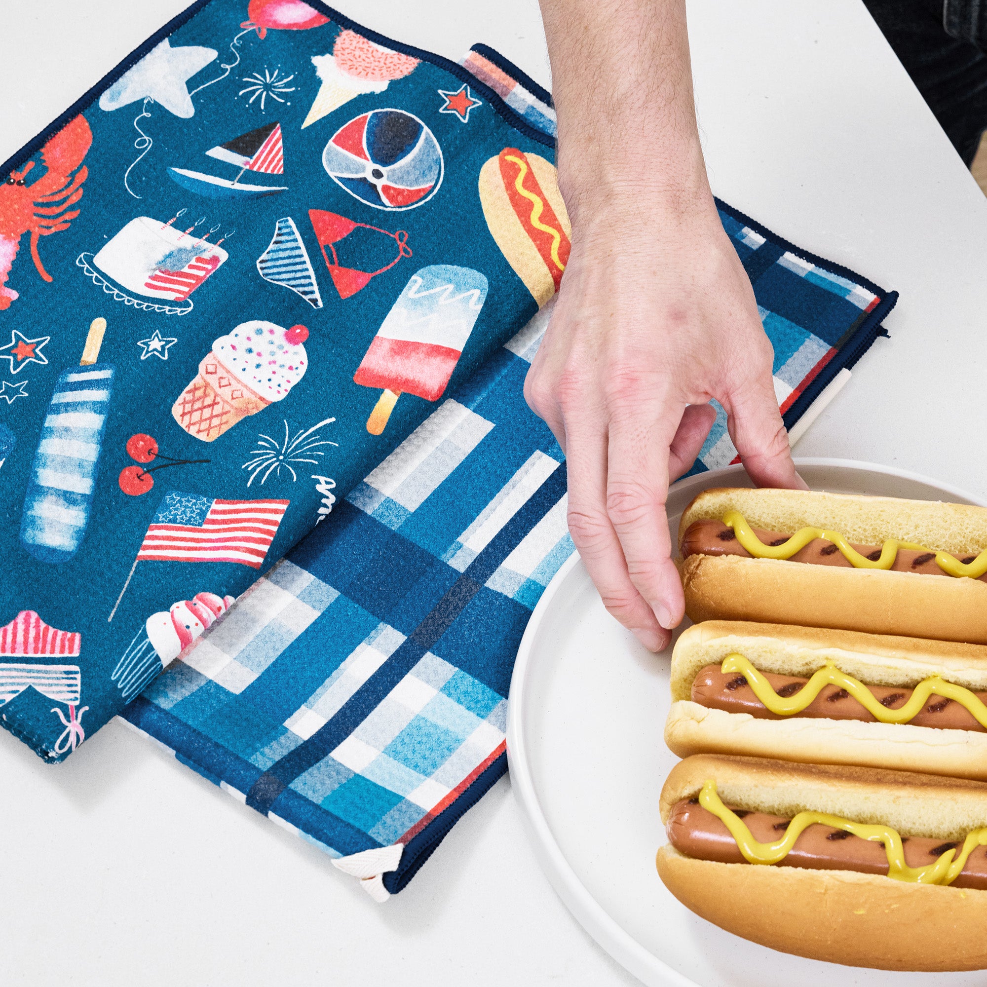 Summer Favorites Microfiber Kitchen Towel