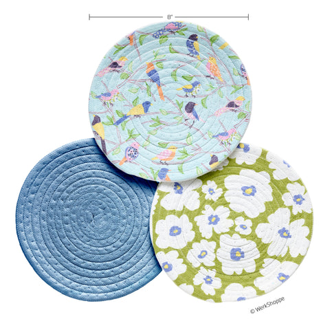 Floral & Finch Cotton Kitchen Trivets
