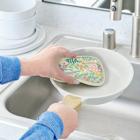 Wildflowers Microfiber Scrubbie Set