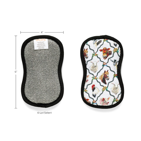 At The Farm Microfiber Scrubbie Set