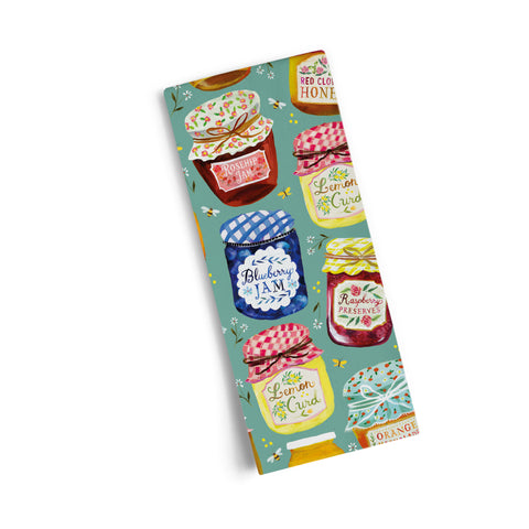 Jam & Honey 100% Cotton Tea Towel, werkshoppe tea towel, Machine washable, artist designed prints, cute ktichen decor