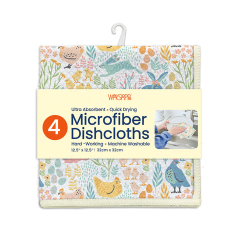 Springtime Friends Microfiber Dishcloths