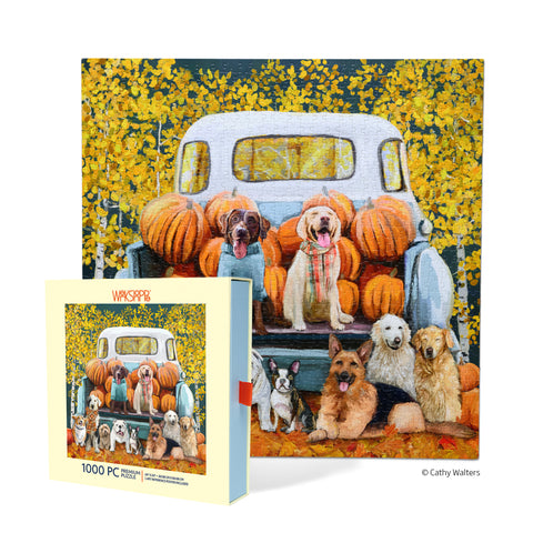 Pumpkin Pals Puzzle 1000 Piece Puzzle