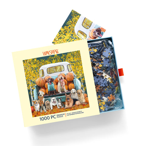 Pumpkin Pals Puzzle 1000 Piece Puzzle