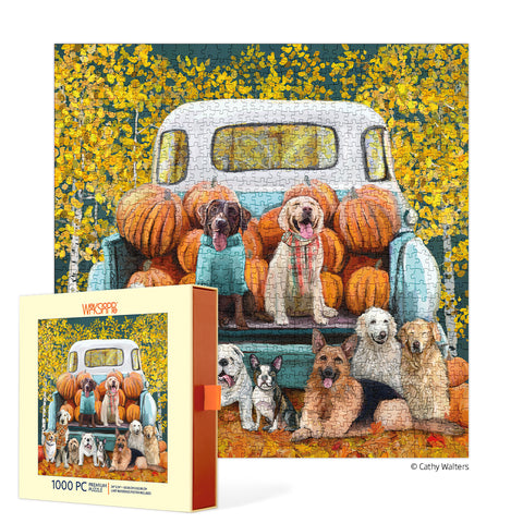 Pumpkin Pals Puzzle 1000 Piece Puzzle