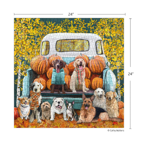Pumpkin Pals Puzzle 1000 Piece Puzzle