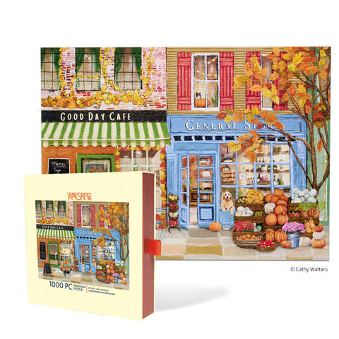 Autumn On Main Puzzle 1000 Piece Puzzle
