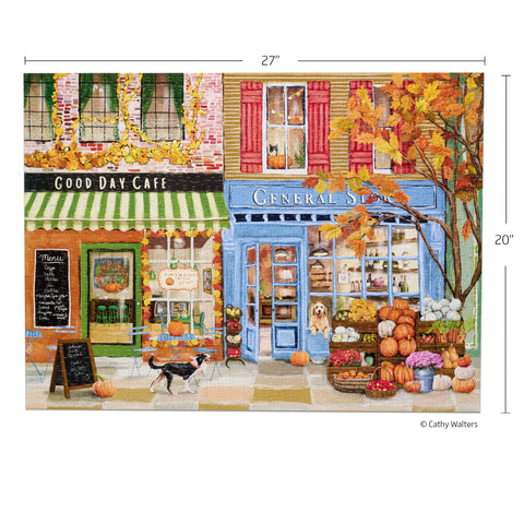 Autumn On Main Puzzle 1000 Piece Puzzle