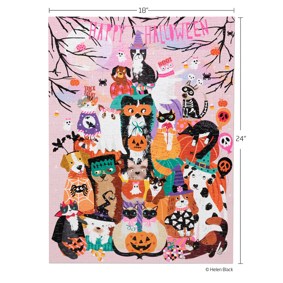Happy Halloween 500 Piece Puzzle