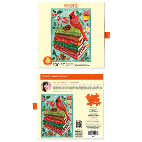 Holiday Bookclub  500 Piece Puzzle