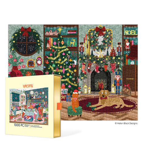 Festive Family Room 1000 Piece Puzzle